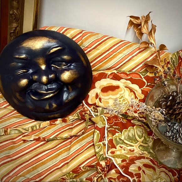 Pottery Barn quilted euro shams, Autumn floral - Picture 2 of 13